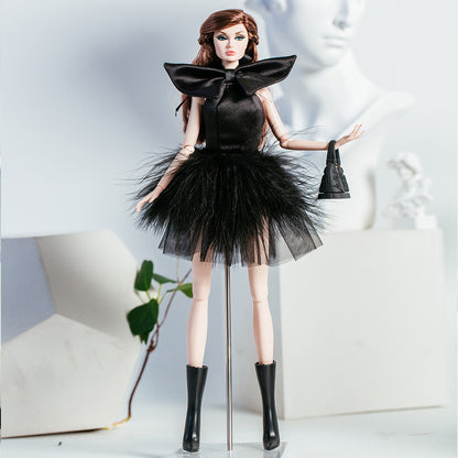 Black Elegant Collection Supermodel Doll Outfit
