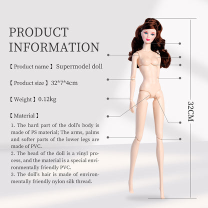 White Skin Tone Jonted KELLY Fashion Doll (Gold Label Edition)