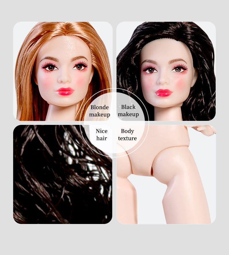 White Skin Tone Jonted NANA Fashion Doll (Upgraded Version)