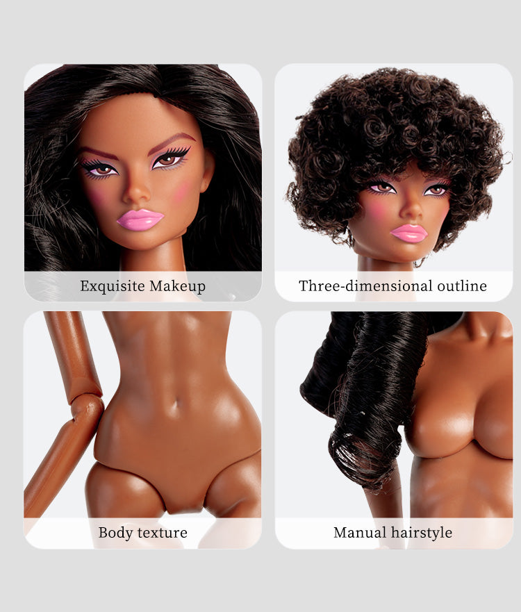Tan Skin Tone Jonted GALA Fashion Doll (Gold Label Edition)