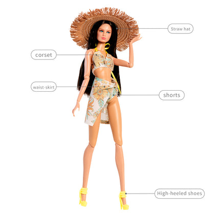 Romantic Beach Bikini Collection Supermodel Doll Outfit