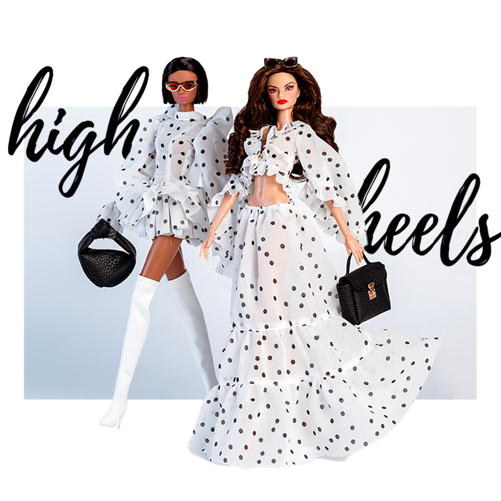 XianXian Princess Handmade High-heeled Doll Shoes
