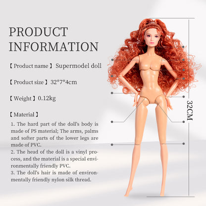 Natural Skin Tone Jonted COCO Fashion Doll (Basic Version)