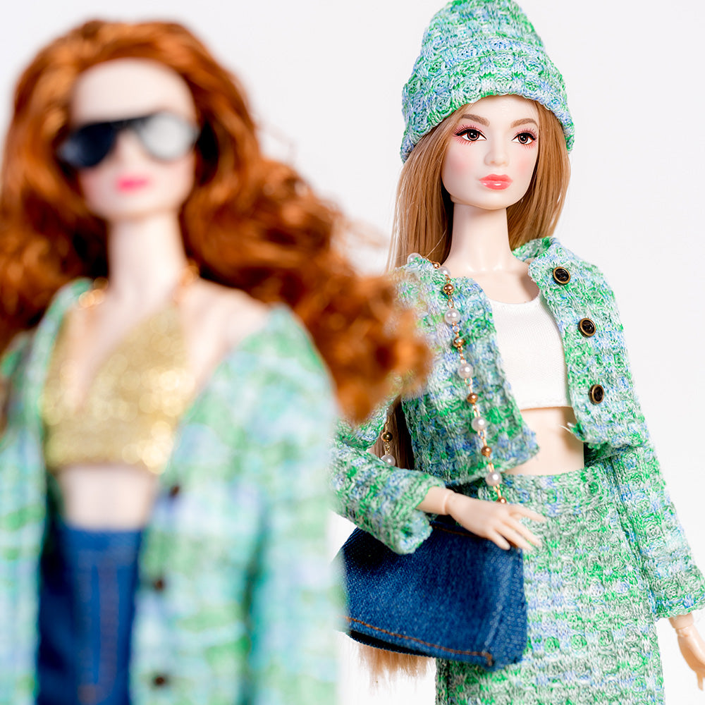 Green Apple Collection Supermodel Doll Gift Set