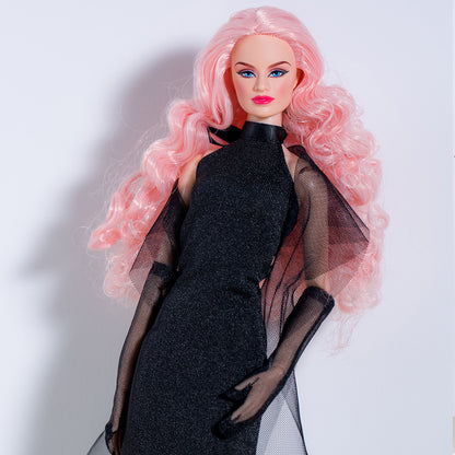 Black Dress Collection Supermodel Doll Gift Set