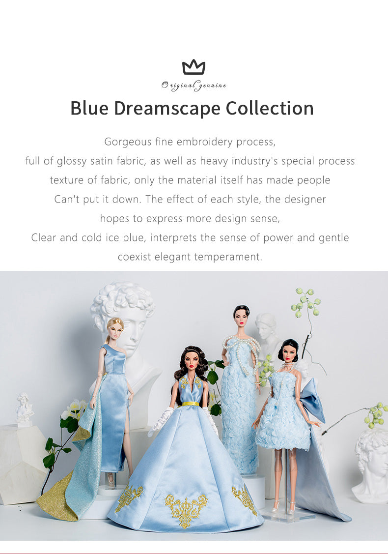 Blue Dream Collection 1.0 Supermodel Doll Gift Set