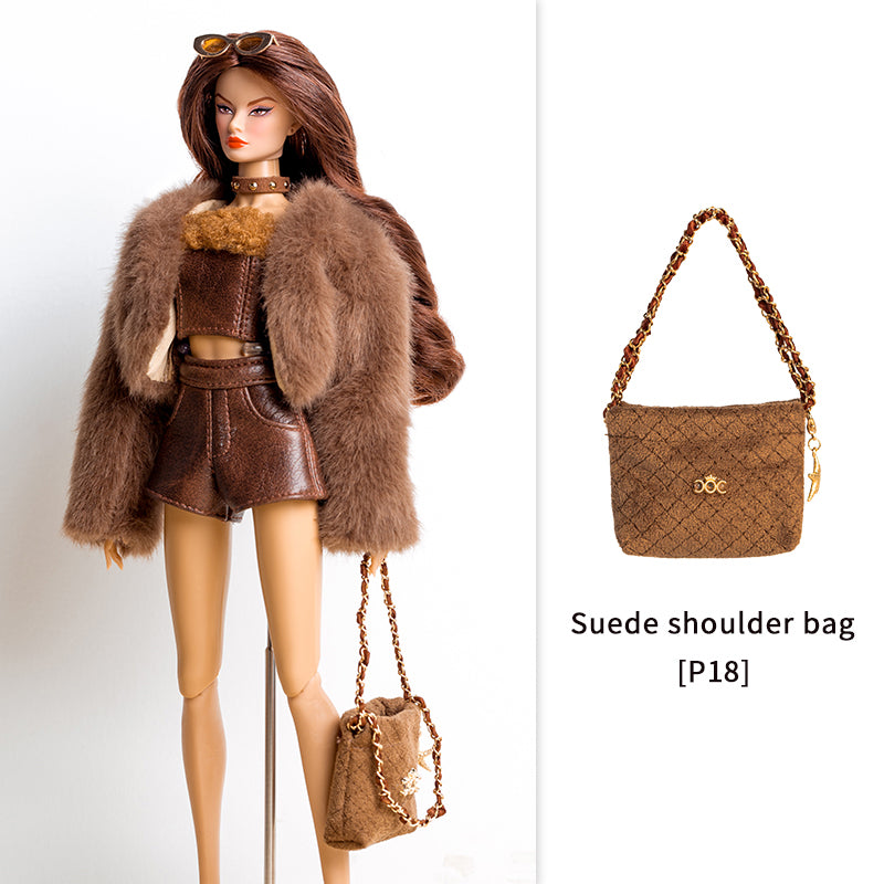 XIANXIAN Supermodel Doll Bags (Earth-toned Plush Series)