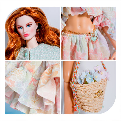 Island Holiday Collection 2.0 Supermodel Doll Gift Set