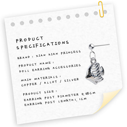 XianXian Princess Doll Earrings