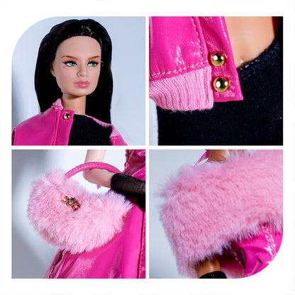 "Black Pink" Collection Supermodel Doll Gift Set