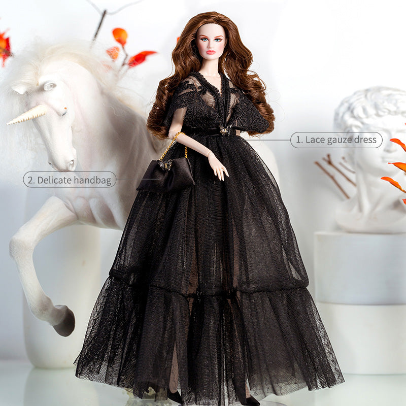 Black Romance Collection Supermodel Doll Outfit