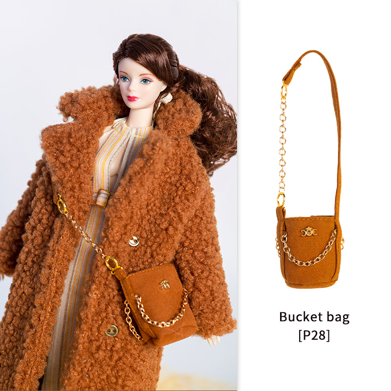 XIANXIAN Supermodel Doll Bags (Earth-toned Plush Series)