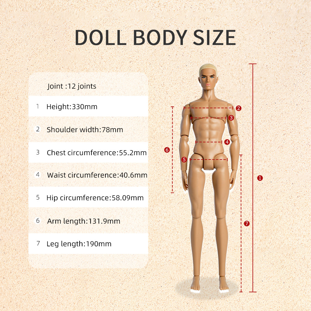 The Vacation Collection Male Fashion Doll Gift Set