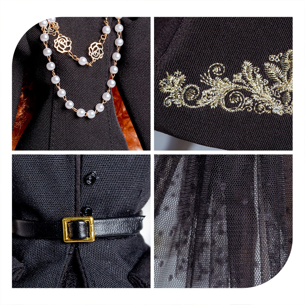 Black Attitude Collection Supermodel Doll Gift Set