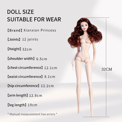 Green Apple Collection Supermodel Doll Gift Set