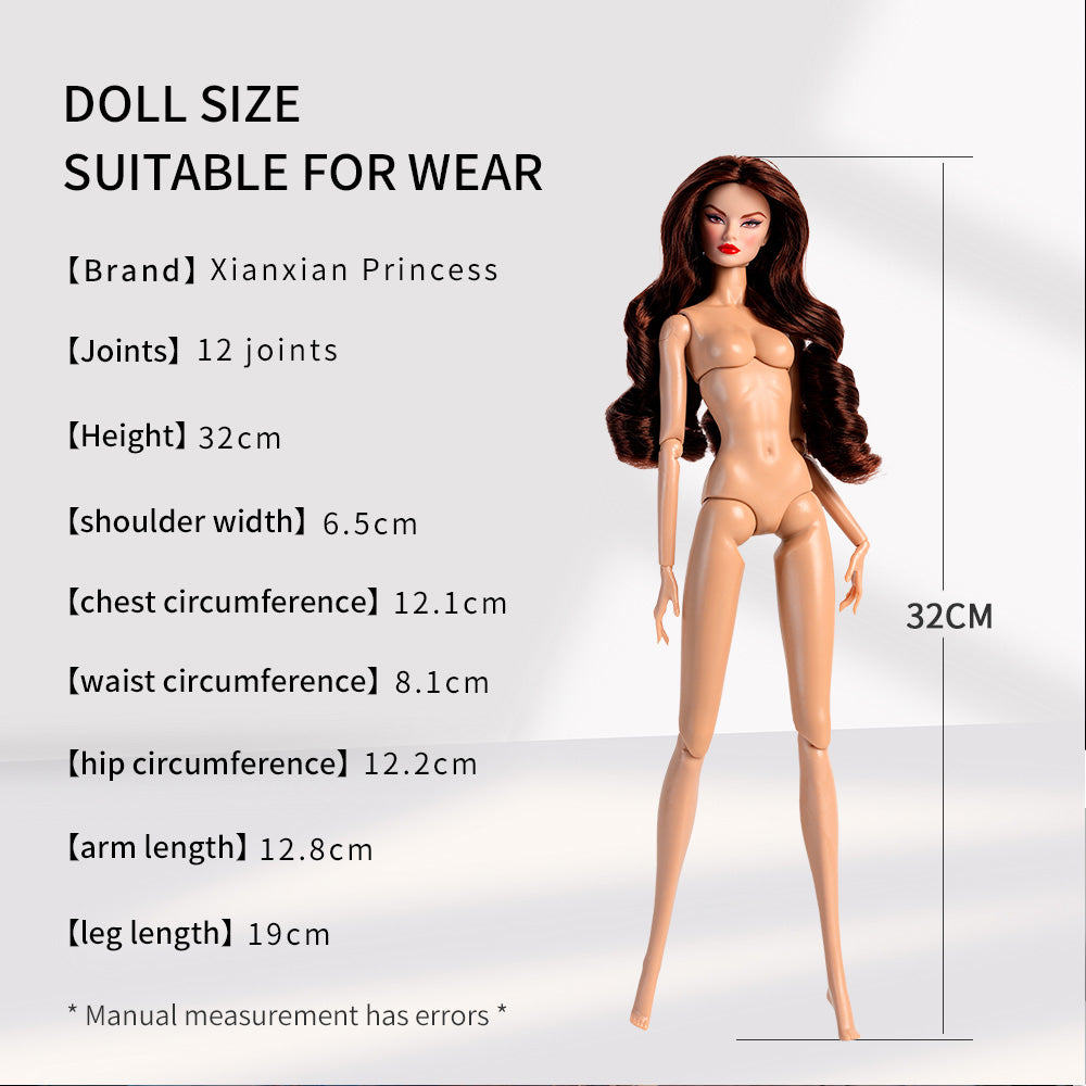 White Ballet Fairy Collection Supermodel Doll Gift Set