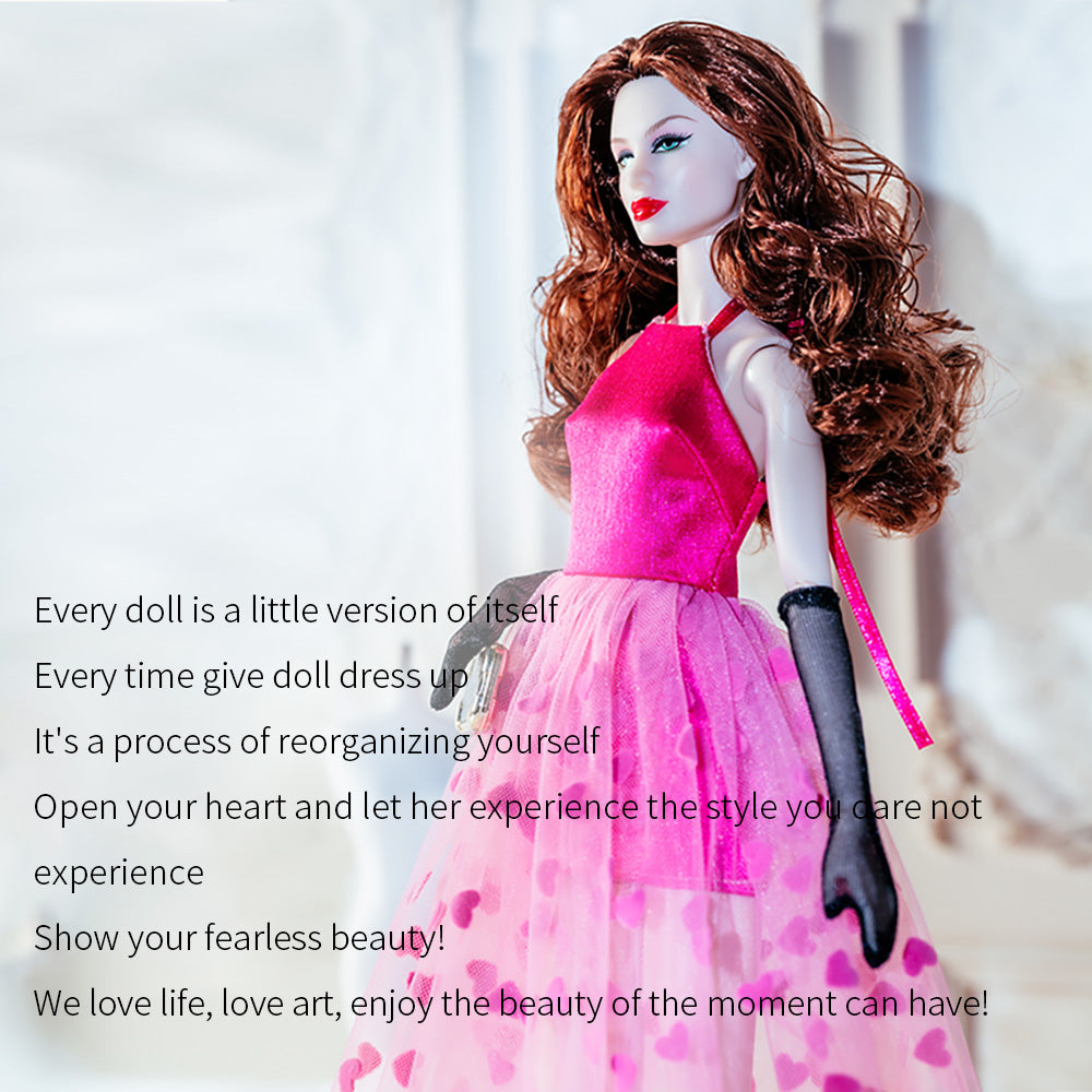 Gently Blooming Collection Supermodel Doll Gift Set