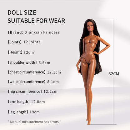 White Dress Collection Supermodel Doll Gift Set