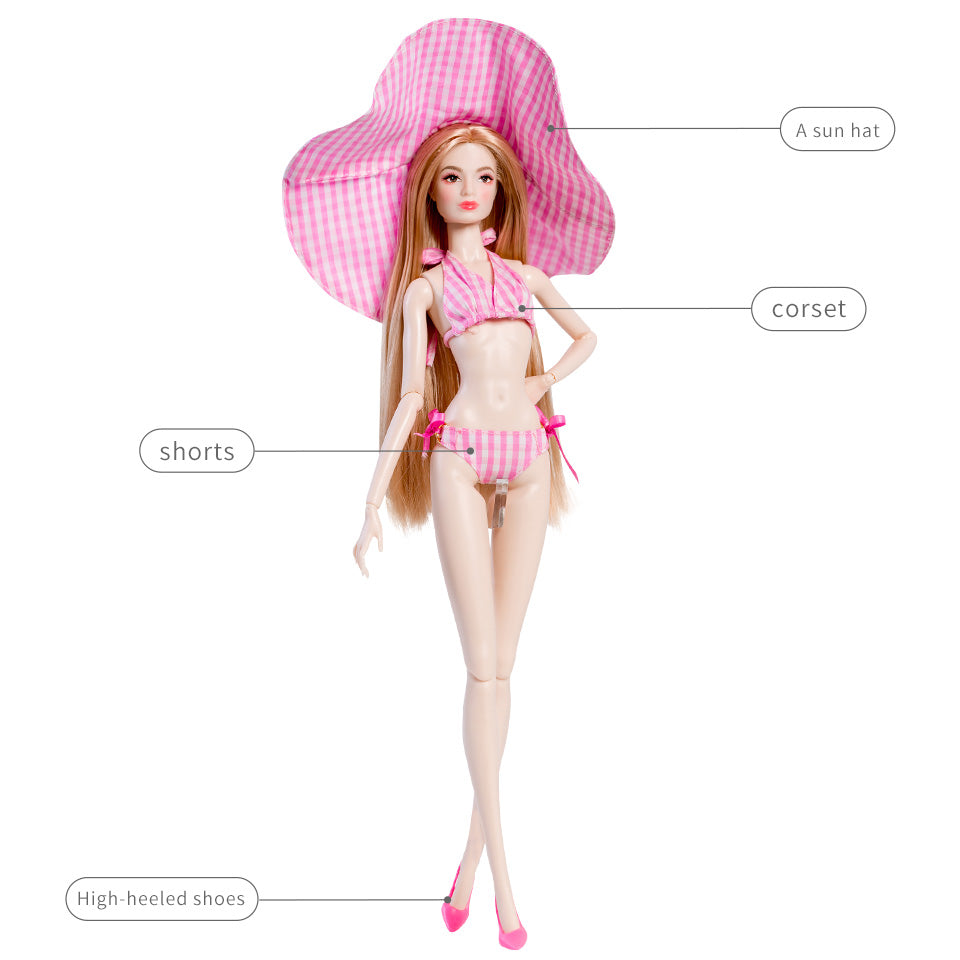 Romantic Beach Bikini Collection Supermodel Doll Outfit