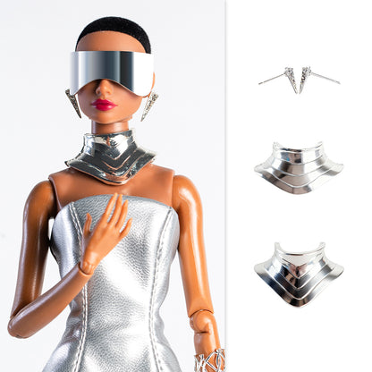 XIANXIAN Supermodel Doll Fashion Glasses (Futuristic Tech-Themed Series)