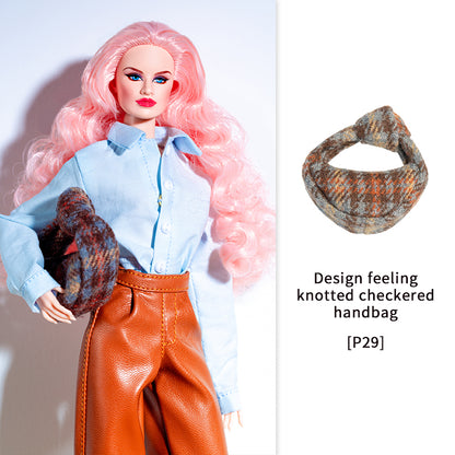XIANXIAN Supermodel Doll Bags (Earth-toned Plush Series)