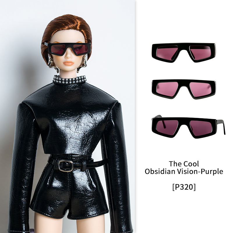 XIANXIAN Supermodel Doll Glasses (The Cool Obsidian Vision Series)