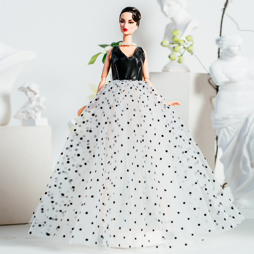 Black Elegant Collection Supermodel Doll Outfit