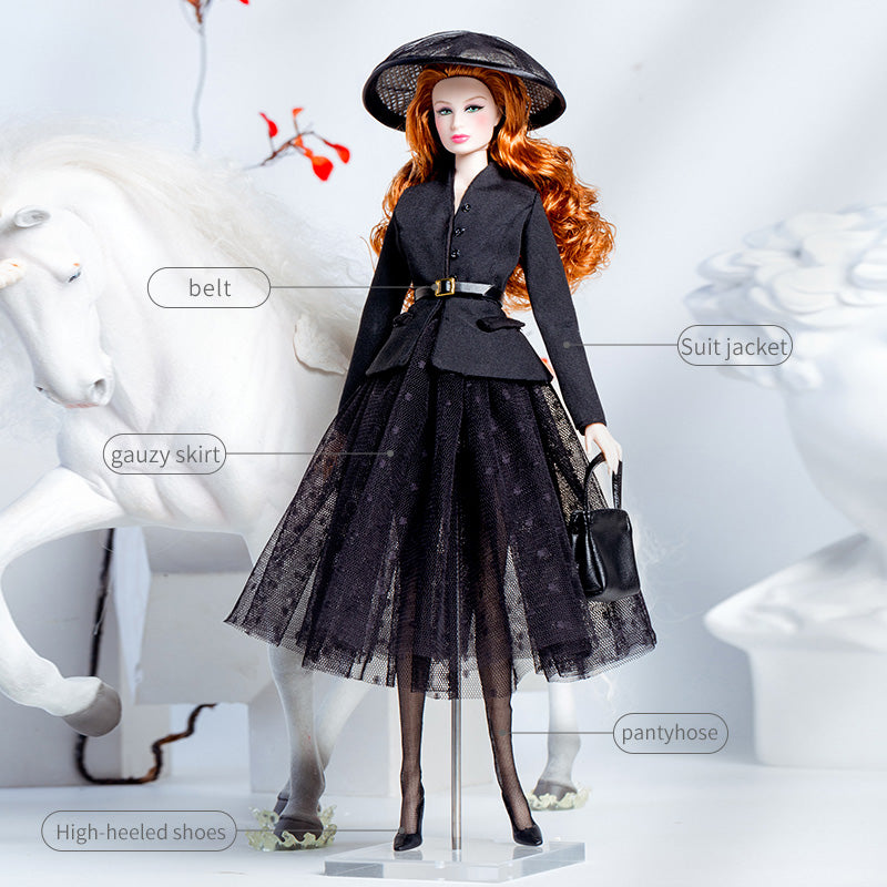 Black Attitude Collection Supermodel Doll Outfit