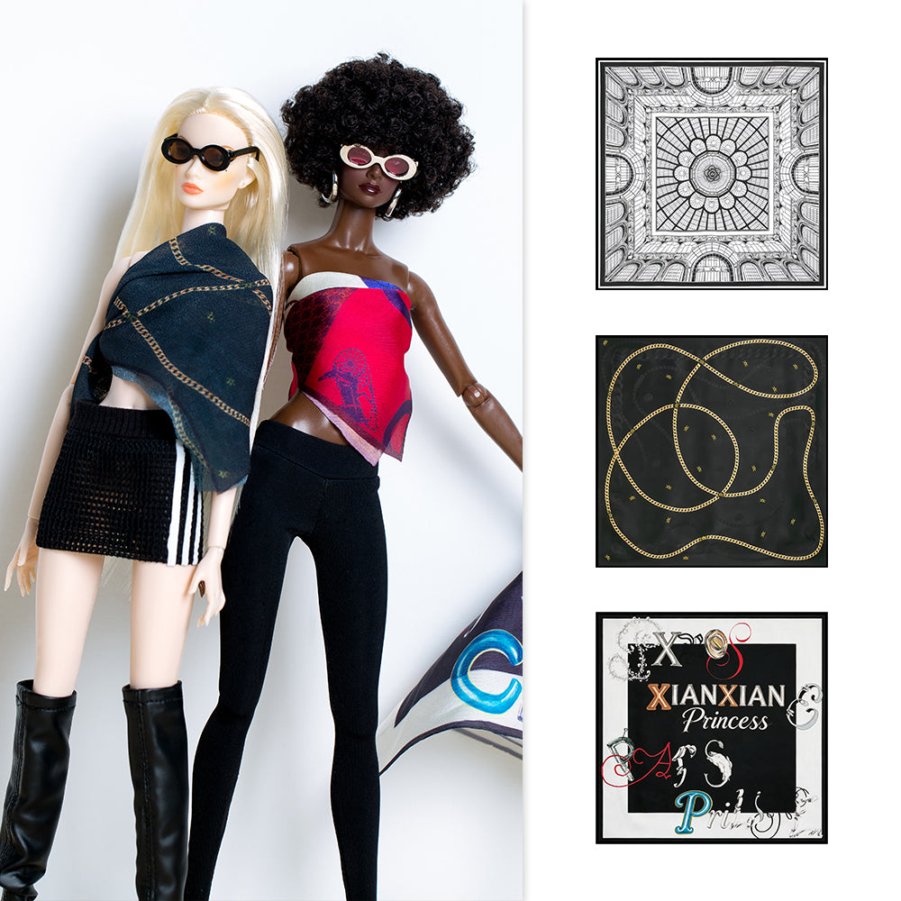XIANXIAN Supermodel Doll Scarfs (The Crown Imprint Series)