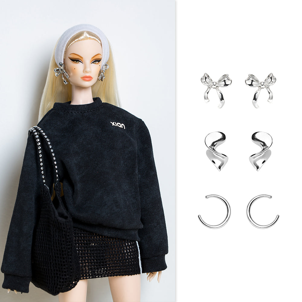 XIANXIAN Supermodel Doll Earrings (The Rhythm of Light Series)