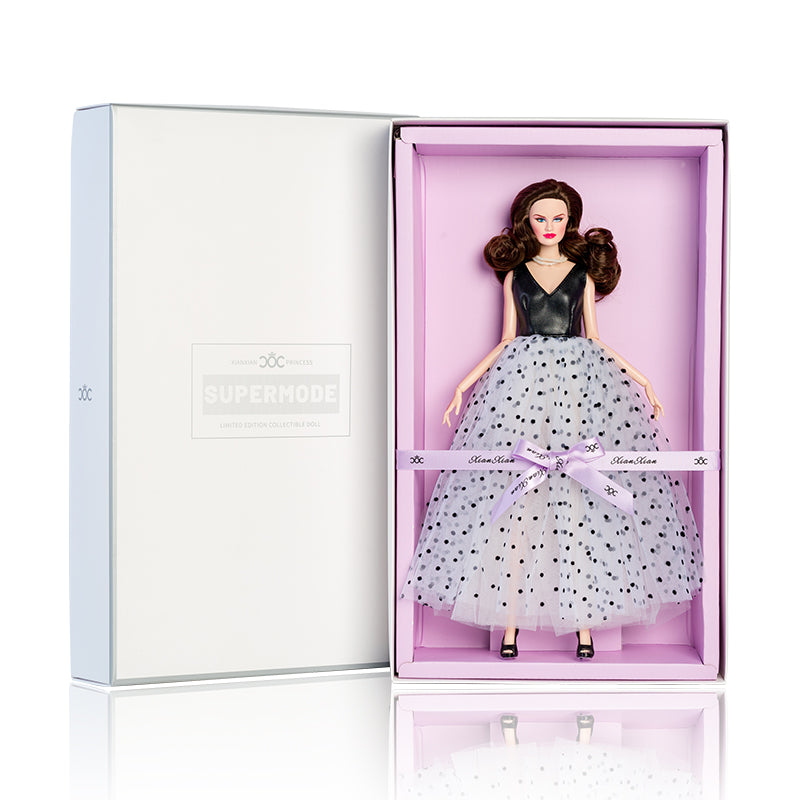 Black Elegant Collection Supermodel Doll Gift Set