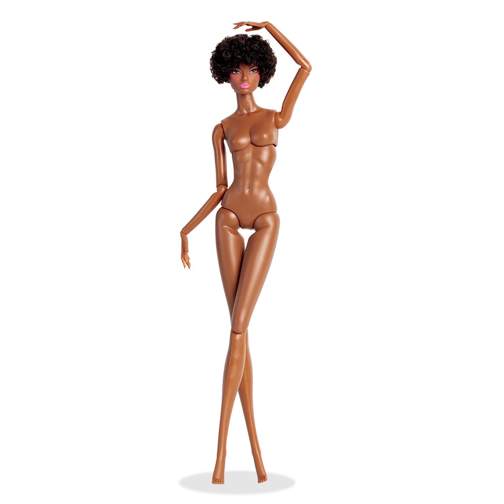 Tan Skin Tone Jonted GALA Fashion Doll (Gold Label Edition)