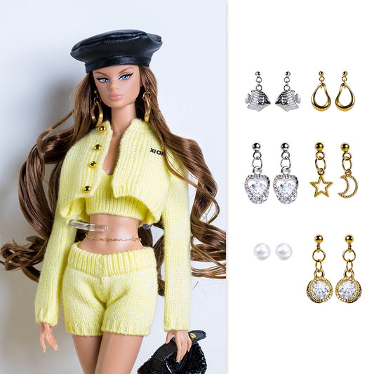 XianXian Princess Doll Earrings