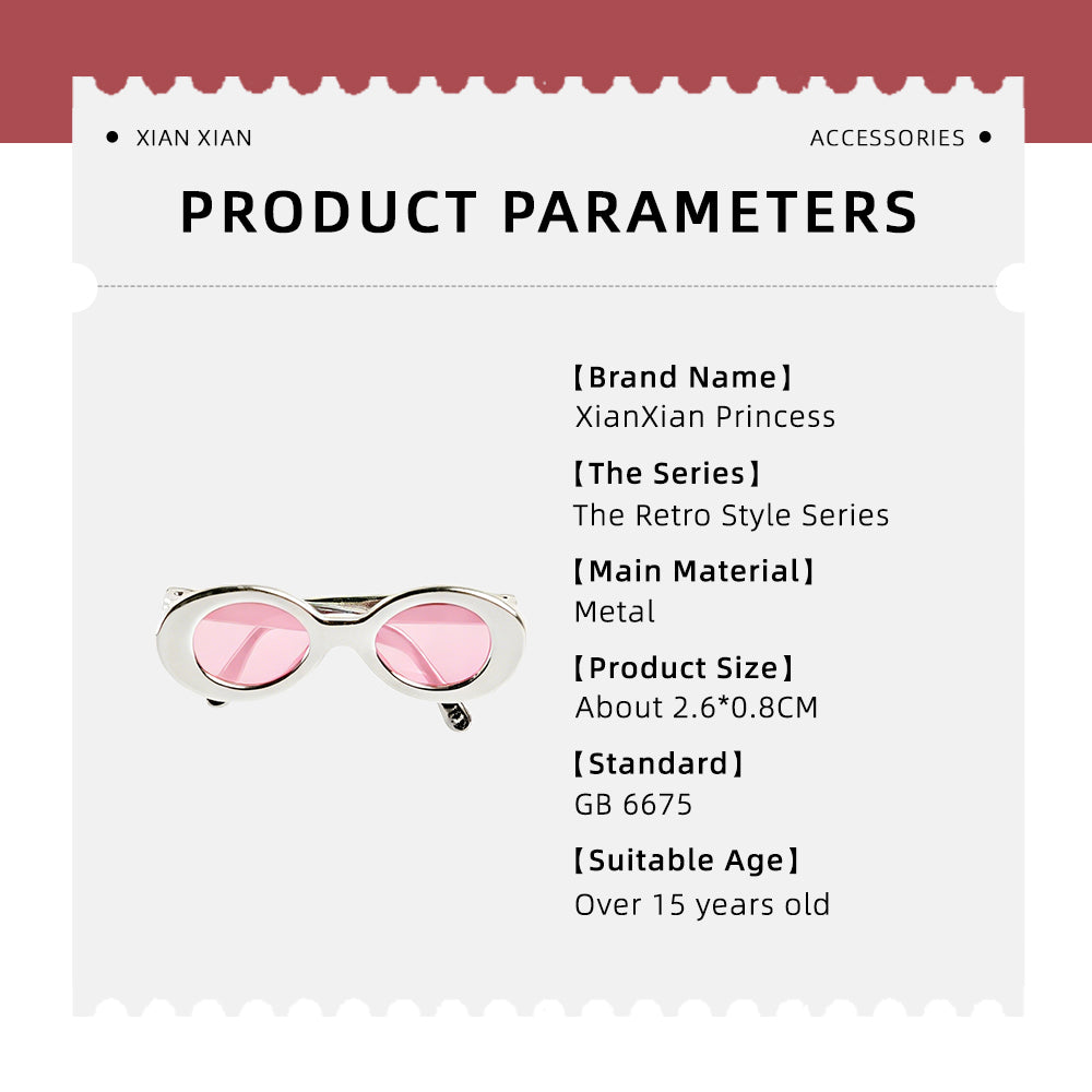 XIANXIAN Supermodel Doll Glasses (The Retro Style Series)