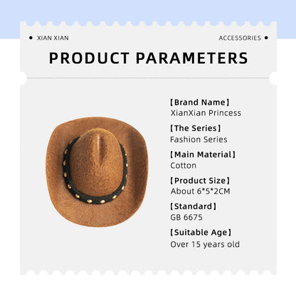 XIANXIAN Supermodel Doll Hats (Fashion Style)