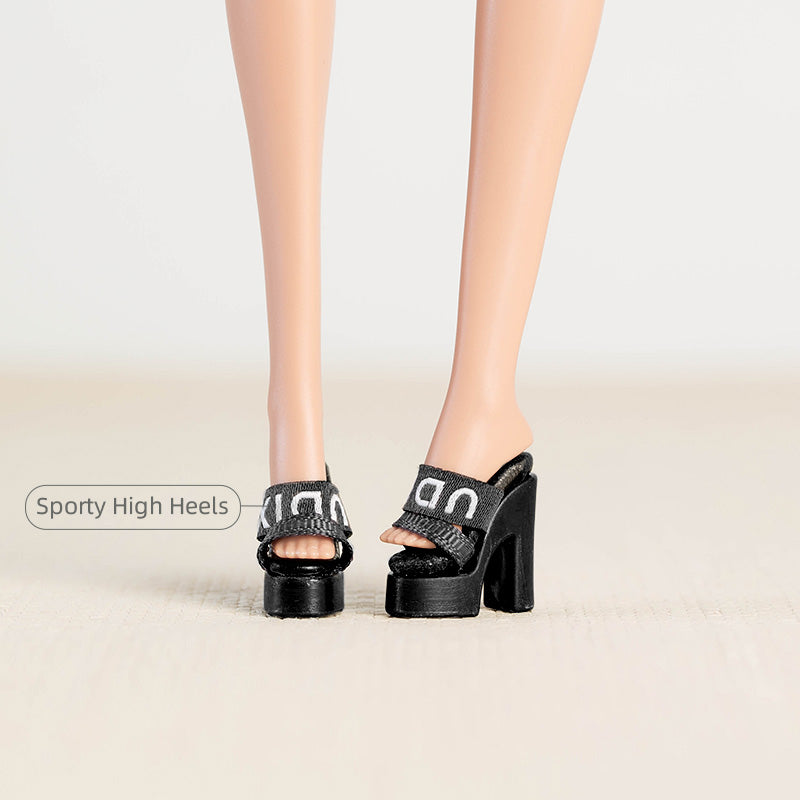 XIANXIAN Supermodel Handmade High-heeled Doll Shoes