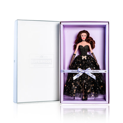 Black Elegant Collection Supermodel Doll Gift Set