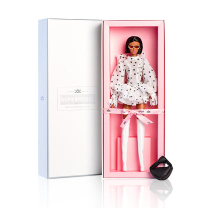 Polka Dot Fantasy Collection Supermodel Doll Gift Set