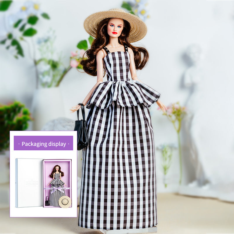 Spring & Summer Pastel Reflections Collection Supermodel Doll Gift Set