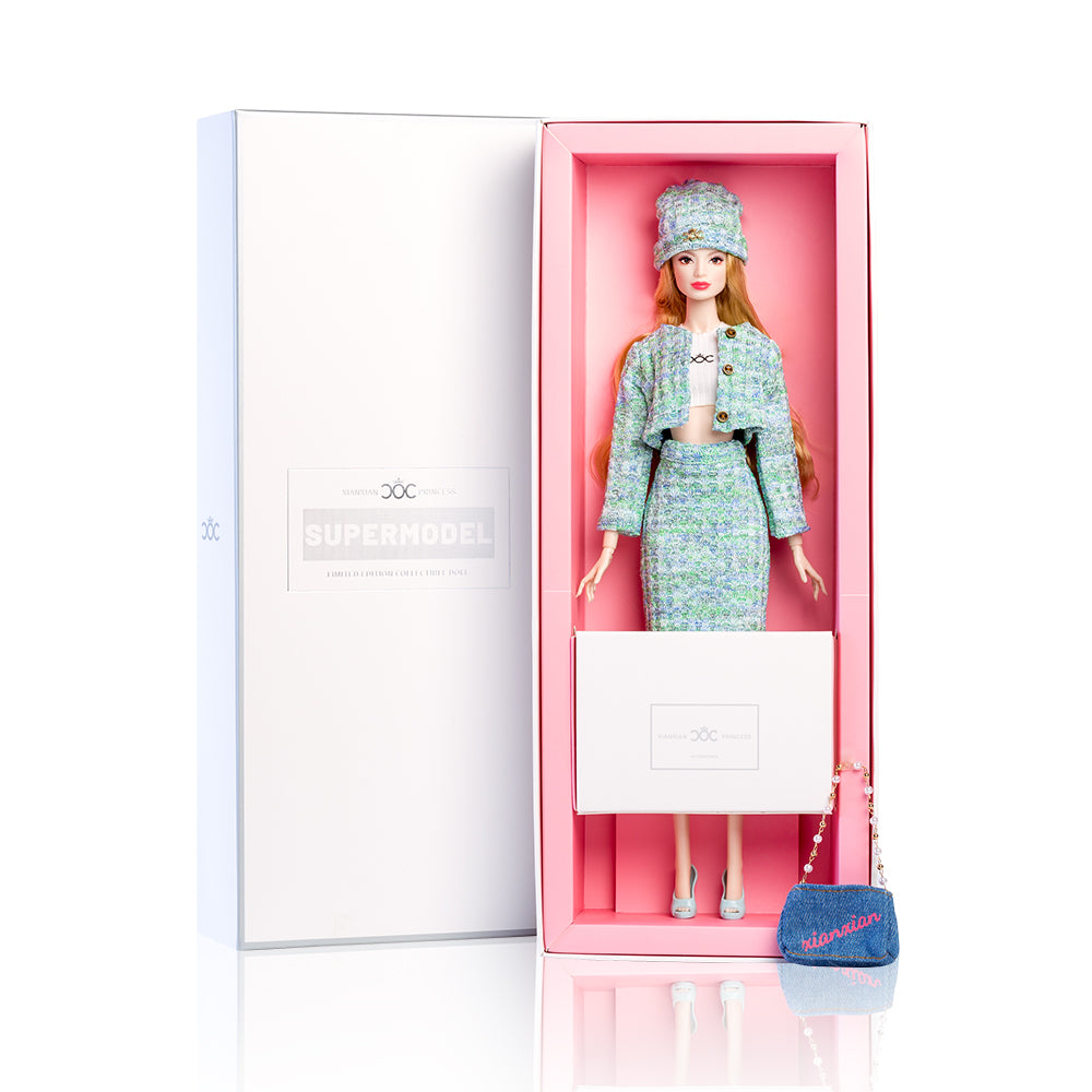 Green Apple Collection Supermodel Doll Gift Set