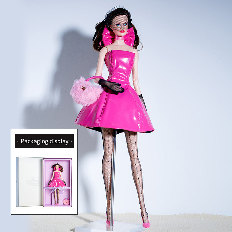 "Black Pink" Collection Supermodel Doll Gift Set