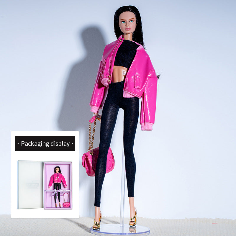 "Black Pink" Collection Supermodel Doll Gift Set