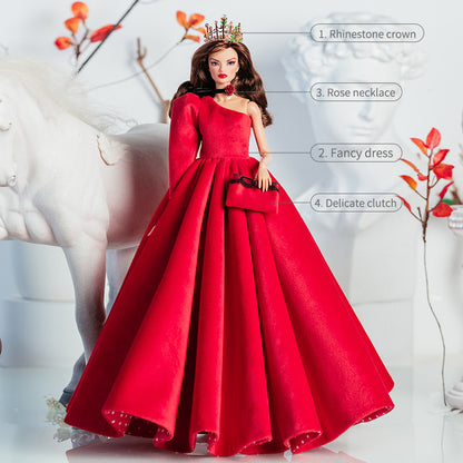Elegant Flowing Light Collection Supermodel Doll Outfit