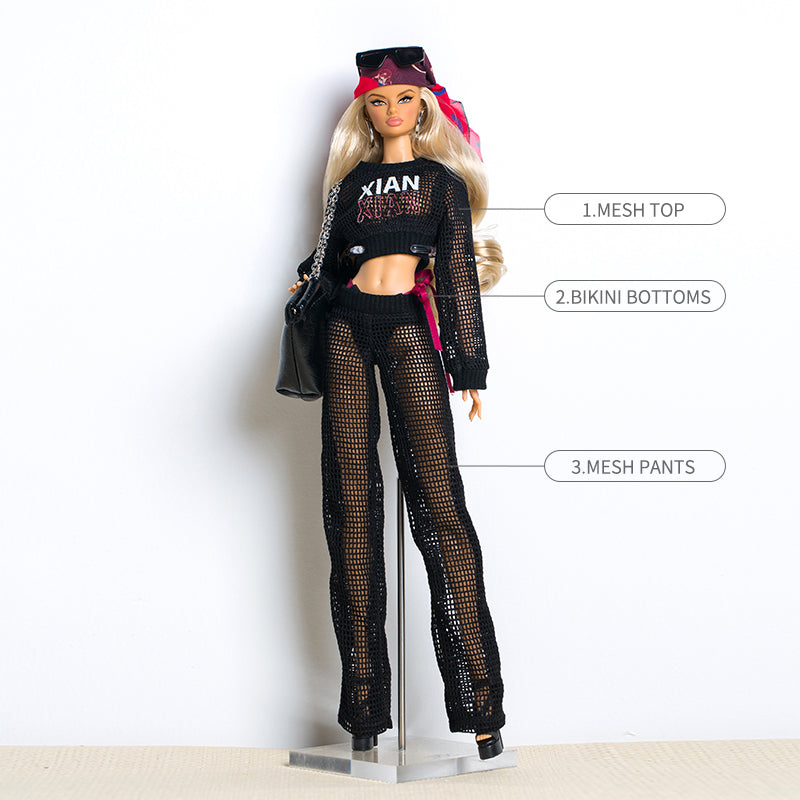 The "COOL GIRL" Collection 3.0 XANXIAN Supermodel Doll Outfit