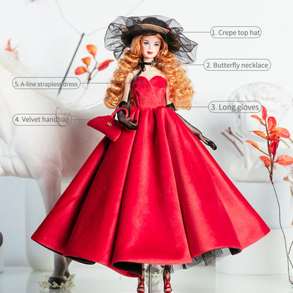 Elegant Flowing Light Collection Supermodel Doll Outfit