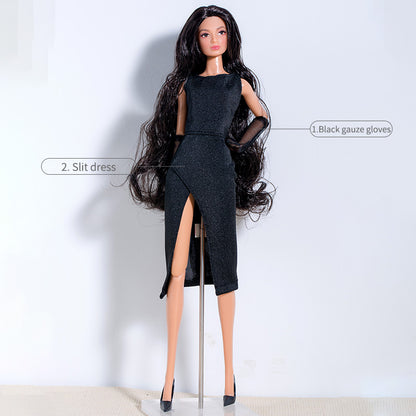 Black Dress Collection Supermodel Doll Outfit