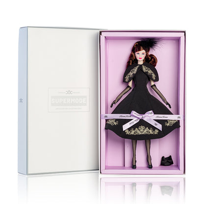 Black Attitude Collection Supermodel Doll Gift Set