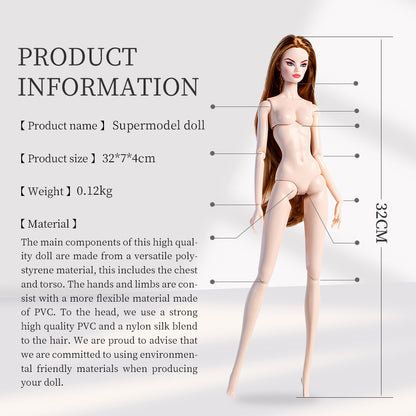 White Skin Tone Jointed GALA Fashion Doll (Gold Label Edition)