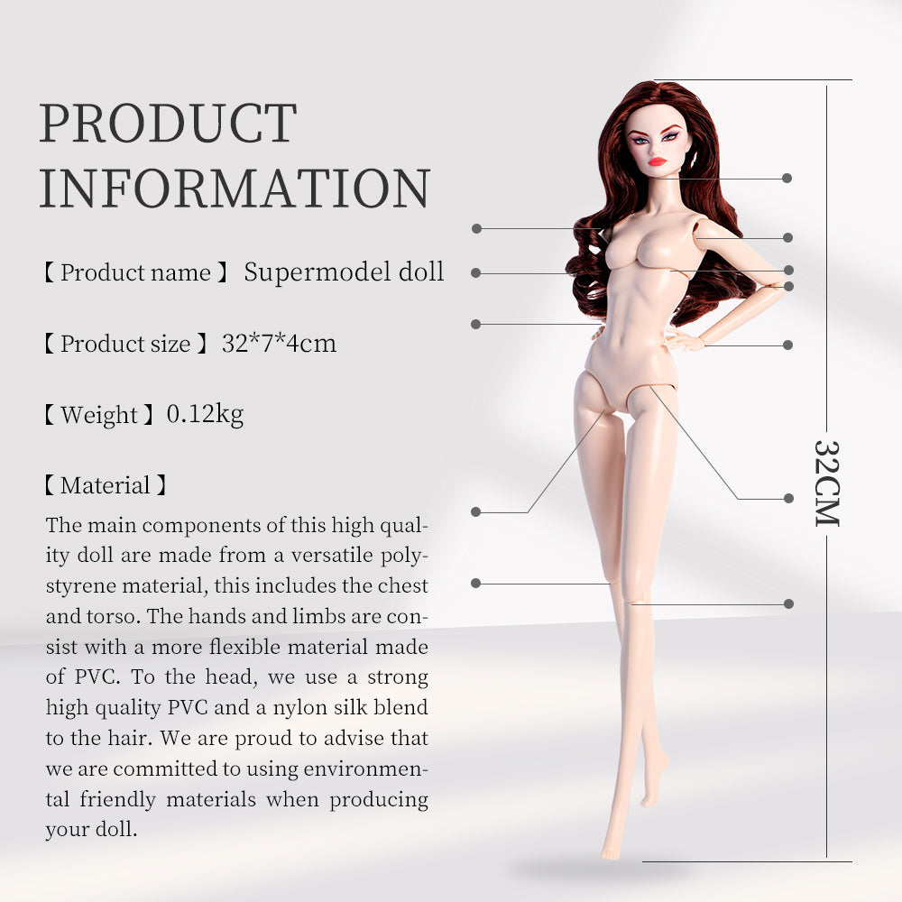 White Skin Tone Jointed GALA Fashion Doll (Gold Label Edition)