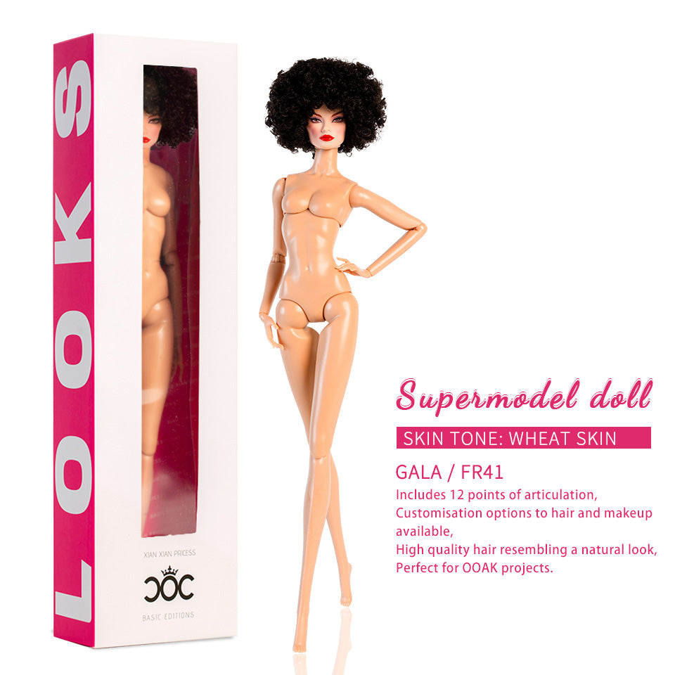 Wheat Skin Tone Jointed GALA Fashion Doll (Second Generation Gold Label Edition)